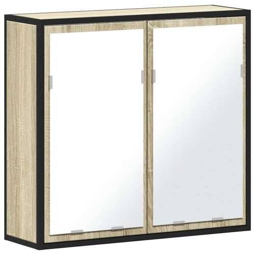 Kupaonski ormarić s ogledalom sonoma hrast 65x20x60 cm - sonoma hrast 1 Cijena