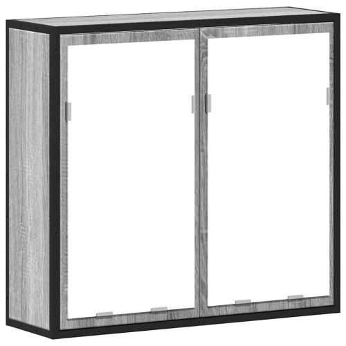Kupaonski ormarić s ogledalom sivi Sonoma 65x20x60 cm - Sivi hrast sonoma 1 Cijena