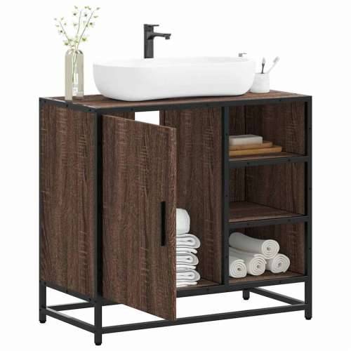 Kupaonski ormarić za Lavabo - Umivaonik smeđi hrast 65x33x60 cm - Smeđi hrast 1 Cijena