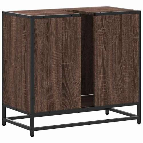Kupaonski ormarić za Lavabo - Umivaonik smeđi hrast 65x33x60 cm - Smeđi hrast 1 Cijena
