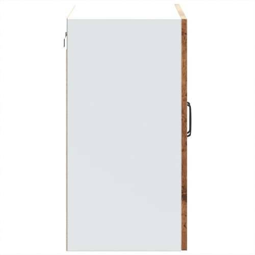 Kuhinjski zidni ormarić sa staklenim vratima Kalmar drveni - Staro drvo 1 1 x zidni stakleni ormarić (2 vrata) 80 cm Cijena