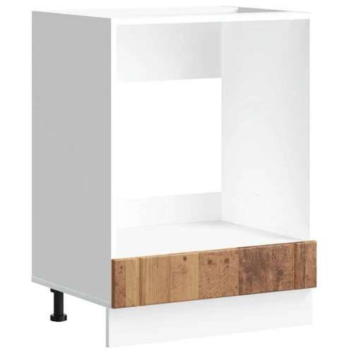 Ormarić za pećnicu Lucca boja drva konstruirano drvo - Staro drvo 1 1 x ormarić za pećnicu 60 cm Cijena