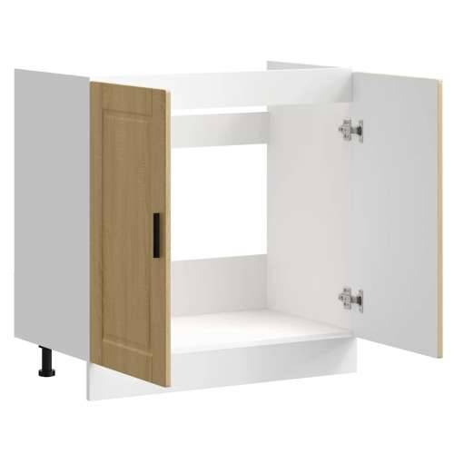 Donji ormarić za sudoper Porto boja hrasta 80x46x81,5 cm drveni - sonoma hrast 1 1 x donji ormarić (2 vrata) 80 cm Cijena