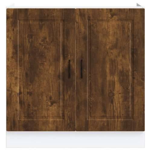 Donji ormarić za sudoper Porto boja hrasta 80x46x81,5 cm drveni - Dimljeni hrast 1 1 x donji ormarić (2 vrata) 80 cm Cijena