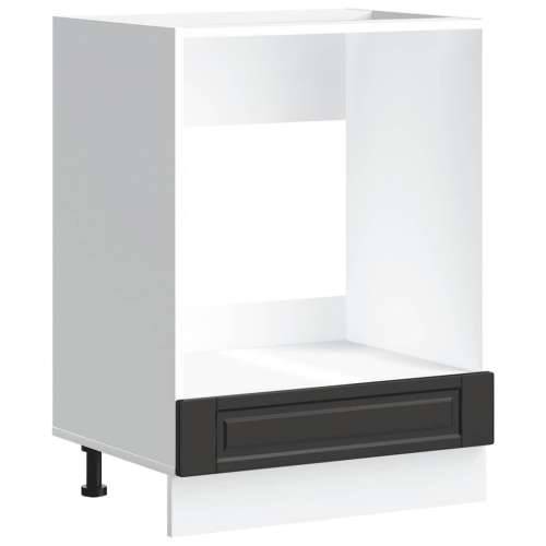 Ormarić za pećnicu Porto crni konstruirano drvo - Crna 1 1 x ormarić za pećnicu 60 cm Cijena