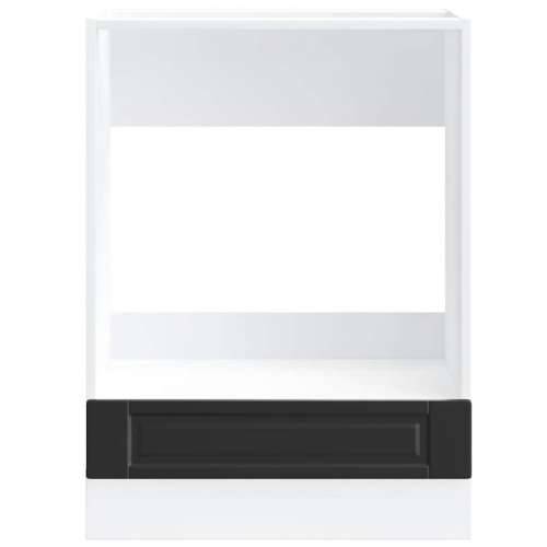 Ormarić za pećnicu Porto crni konstruirano drvo - Crna 1 1 x ormarić za pećnicu 60 cm Cijena