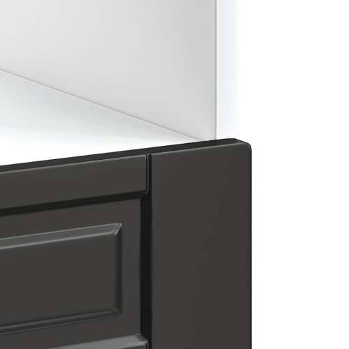 Ormarić za pećnicu Porto crni konstruirano drvo - Crna 1 1 x ormarić za pećnicu 60 cm Cijena