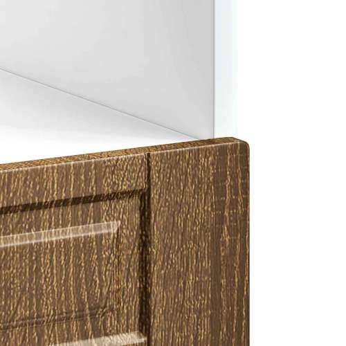 Ormarić za pećnicu Porto boja smeđeg hrasta konstruirano drvo - Smeđi hrast 1 1 x ormarić za pećnicu 60 cm Cijena