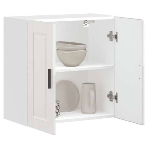 Kuhinjski zidni ormarić Porto sjaj bijeli konstruirano drvo - Visoko sjajno bijela 60 x 31 x 60 cm 1 1x wall cabinet (2 doors) Cijena