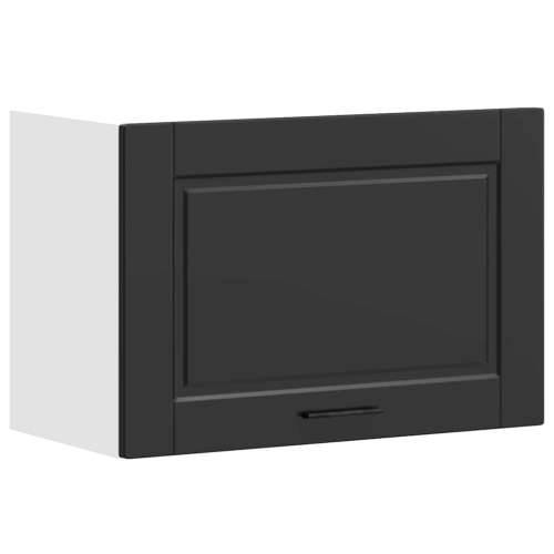 Kuhinjski zidni ormarić Porto crni konstruirano drvo - Crna 1 1 x zidni ormarić (1 krilna vrata) 60 cm Cijena
