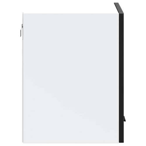 Kuhinjski zidni ormarić Porto crni konstruirano drvo - Crna 1 1 x zidni ormarić (1 krilna vrata) 60 cm Cijena