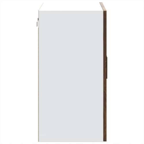 Kuhinjski zidni ormarić sa staklenim vratima Porto boja hrasta - Dimljeni hrast 1 1 x zidni stakleni ormarić (2 vrata) 80 cm Cijena
