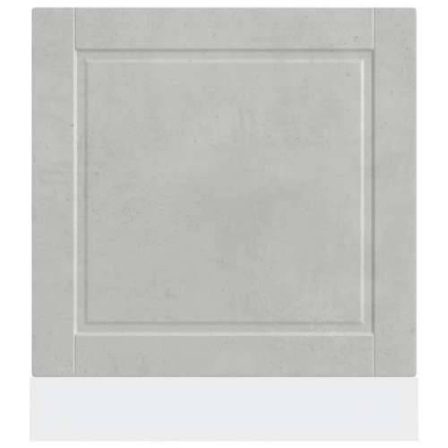 Ploča za perilicu posuđa Porto 60x1,5x67 cm konstruirano drvo - Beton siva 1 1 x ploča za perilicu posuđa 60 cm Cijena