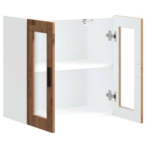 Kuhinjski zidni ormarić sa staklenim vratima Porto boja drva - Staro drvo 60 x 31 x 60 cm 1 1x wall glass cabinet (2 doors) Cijena