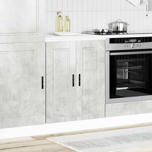 Donji kuhinjski ormarić Porto boja betona konstruirano drvo - Beton siva 60 x 46 x 81.5 cm 1 1x bottom cabinet (2 doors) Cijena