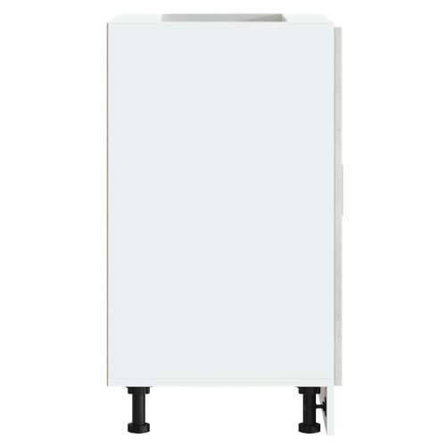 Donji kuhinjski ormarić Porto boja betona konstruirano drvo - Beton siva 60 x 46 x 81.5 cm 1 1x bottom cabinet (2 doors) Cijena