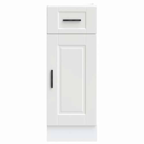 Donji kuhinjski ormarić Porto bijeli konstruirano drvo - Bijela 1 1 x donji ormarić (1 vrata i 1 ladica) 30 cm Cijena