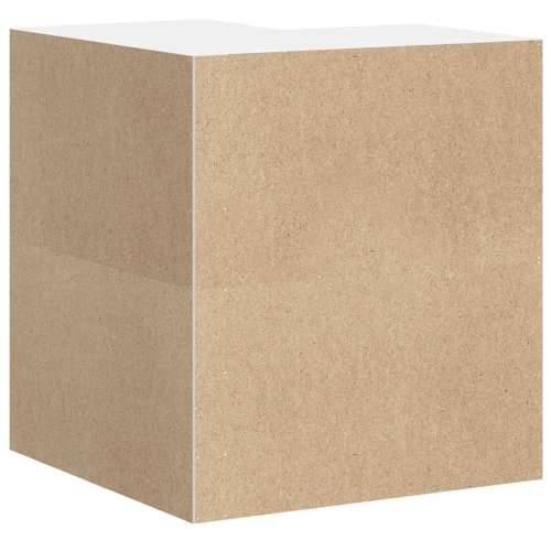 Kuhinjski zidni kutni ormarić Porto bijeli konstruirano drvo - Bijela 1 1 x zidni kutni ormarić 57 cm Cijena
