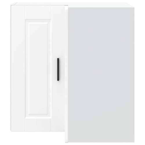 Kuhinjski zidni kutni ormarić Porto bijeli konstruirano drvo - Bijela 1 1 x zidni kutni ormarić 57 cm Cijena