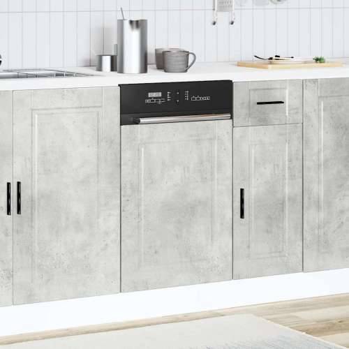 Ploča za perilicu posuđa Porto 45x1,5x67 cm konstruirano drvo - Beton siva 1 1 x ploča za perilicu posuđa 45 cm Cijena