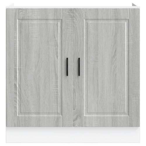 Donji ormarić za sudoper Porto siva sonome 80x46x81,5 cm drveni - Sivi hrast sonoma 1 1 x donji ormarić (2 vrata) 80 cm Cijena