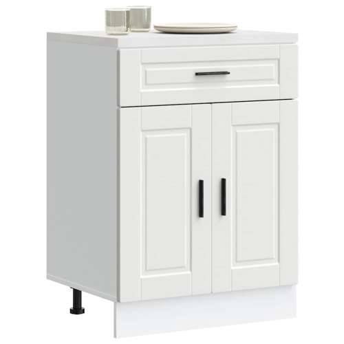 Donji kuhinjski ormarić Porto bijeli konstruirano drvo - Bijela 1 1 x donji ormarić (2 vrata i 1 ladica) 60 cm Cijena