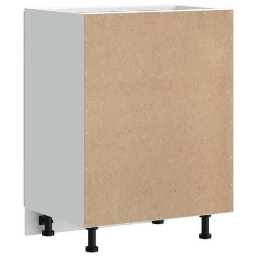Donji kuhinjski ormarić Porto bijeli konstruirano drvo - Bijela 60 x 46 x 81.5 cm 1 1x bottom cabinet (2 doors 1 drawer) Cijena
