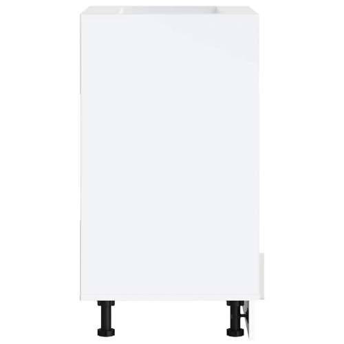 Ormarić za pećnicu Porto sjaj bijeli konstruirano drvo - Visoko sjajno bijela 60 x 46 x 81.5 cm 1 1x oven cabinet Cijena