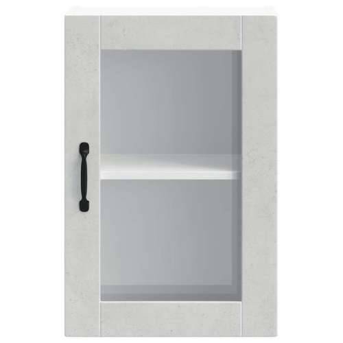 Kuhinjski zidni ormarić sa staklenim vratima Porto boja betona - Beton siva 1 1 x zidni stakleni ormarić (1 vrata) 40 cm Cijena