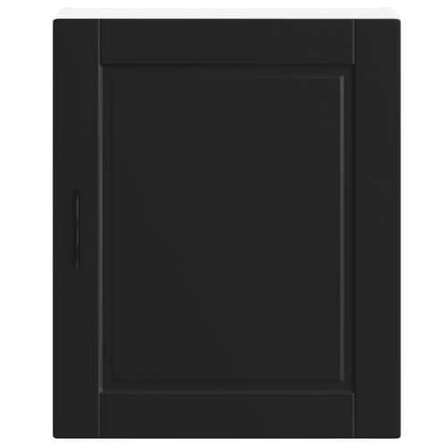 Kuhinjski zidni ormarići 2 kom Porto crni konstruirano drvo - Crna 50 x 31 x 60 cm 1 1x wall cabinet (1 door) Cijena