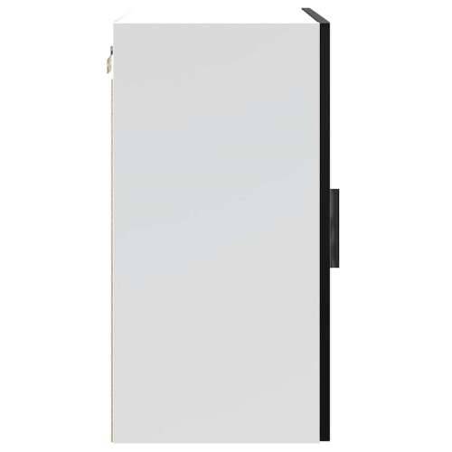 Kuhinjski zidni ormarići 2 kom Porto crni konstruirano drvo - Crna 50 x 31 x 60 cm 1 1x wall cabinet (1 door) Cijena