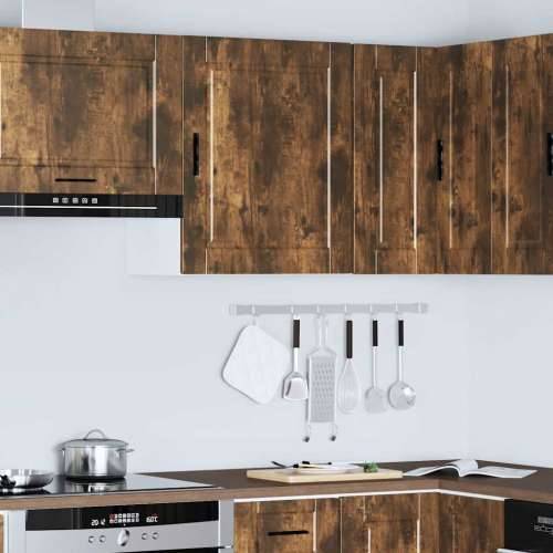 Kuhinjski zidni ormarić Porto boja hrasta konstruirano drvo - Dimljeni hrast 50 x 31 x 60 cm 1 1x wall cabinet (1 door) Cijena