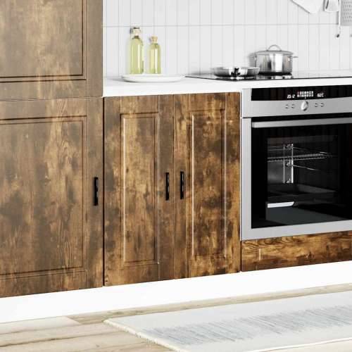 Donji kuhinjski ormarić Porto boja hrasta konstruirano drvo - Dimljeni hrast 60 x 46 x 81.5 cm 1 1x bottom cabinet (2 doors) Cijena