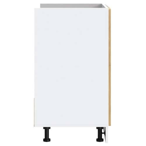 Donji ormarić za sudoper Porto boja hrasta 80x46x81,5 cm drveni - hrast artisan 80 x 46 x 81.5 cm 1 1x bottom cabinet (2 doors) Cijena