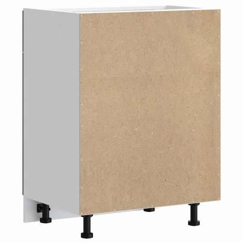 Donji kuhinjski ormarić Porto boja hrasta konstruirano drvo - Smeđi hrast 60 x 46 x 81.5 cm 1 1x bottom cabinet (2 doors 1 drawe Cijena