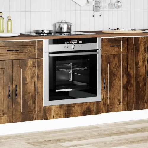 Ormarić za pećnicu Porto boja hrasta konstruirano drvo - Dimljeni hrast 1 1 x ormarić za pećnicu 60 cm Cijena