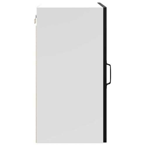 Kuhinjski zidni ormarići 2 kom Porto crni konstruirano drvo - Crna 1 1 x zidni ormarić (1 vrata) 40 cm Cijena