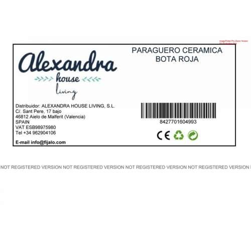 Stalak za kišobrane Alexandra House Living Crvena Cijena