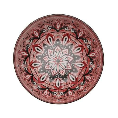 Zdjela za Salatu Versa Crvena Keramika Porculan 22,5 x 9 x 22,5 cm Cijena
