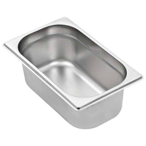 Posude Gastronorm 8 kom GN 1/4 100 mm od nehrđajućeg čelika - 265 x 162 x 100 mm Cijena
