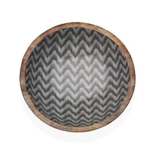 Zdjela za Salatu Versa Chevron Bambus Porculan Drvo Manga 30 x 10 x 30 cm Cijena