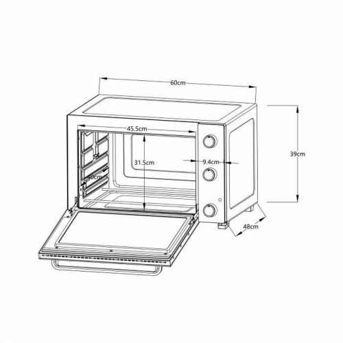 Mini Električna Pećnica Continental Edison CEMF60B3 Cijena
