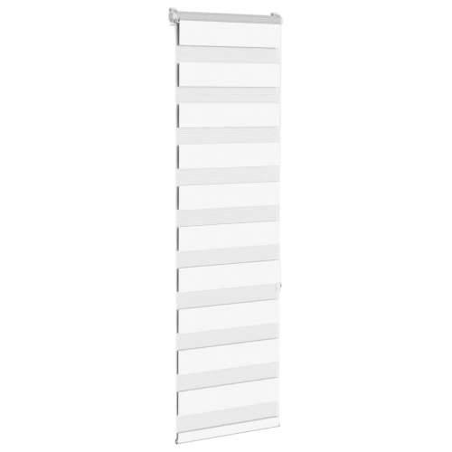 Zavjesa zebra smeđa 50x150 cm širina tkanine 45,9 cm poliester - Bijela 50 x 150 cm Cijena