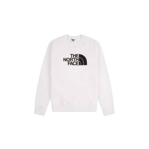 Muška Majica bez Kapuljače The North Face DREW PEAK CREW NF0A4SVRLA91 Bijela Cijena