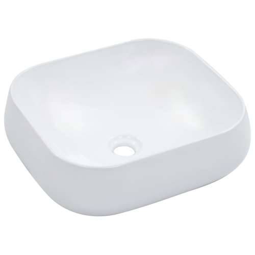 Lavabo - Umivaonik 44,5 x 39,5 x 14,5 cm keramički bijeli - Bijela Cijena