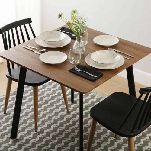 Stol Versa Klaudia Drvo Metal Melamin Drvo MDF 80 x 75 x 80 cm Cijena