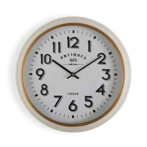 Zidni sat Versa Antiques Bijela Drvo MDF Drvo MDF/Metal 5,8 x 42 cm Cijena