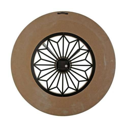 Zidni sat Versa Drvo MDF 60 x 6 x 60 cm Cijena