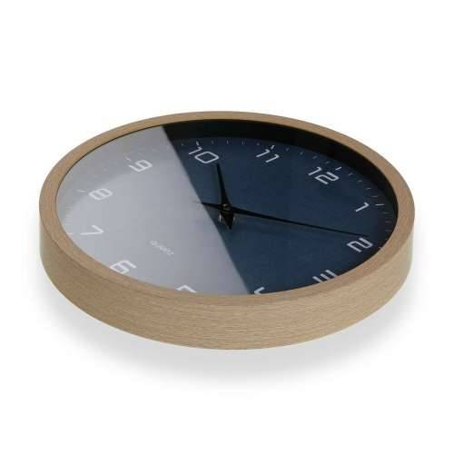 Zidni sat Versa Plava Drvo 4,2 x 30 x 30 cm Cijena