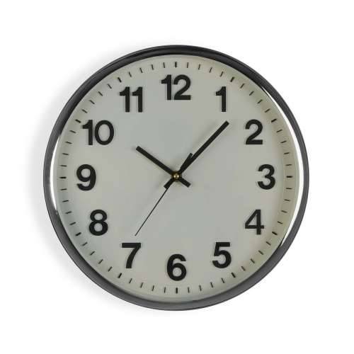 Zidni sat Versa Bijela Plastika 4,8 x 32 x 32 cm Cijena